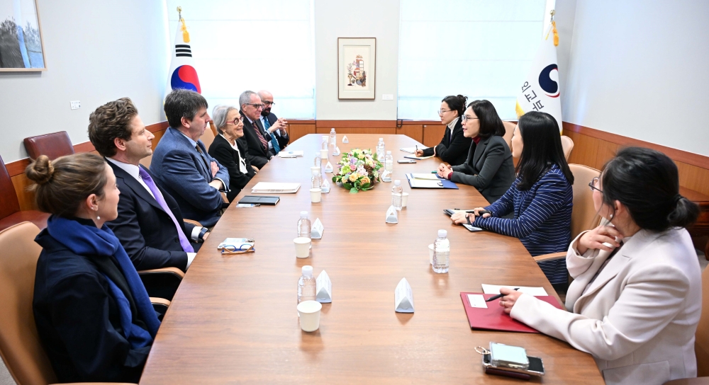 강인선 2차관, 핼리팩스 국제안보 포럼 이사진 접견